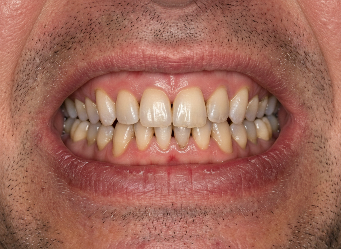 Before Cosmetic dentistry