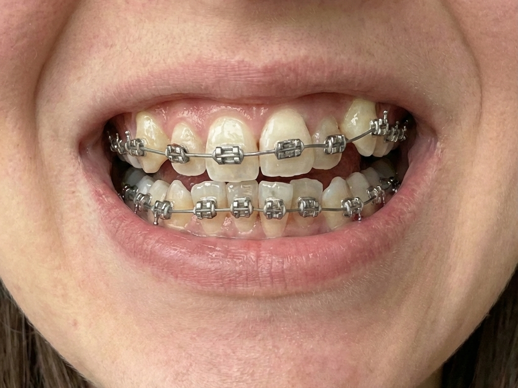 teeth with braces